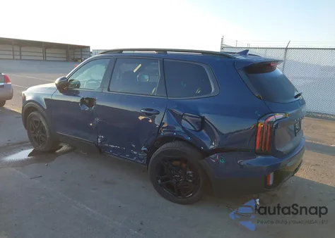 2024 Kia Telluride Ex X-Line из США, поврежденный, VIN 5XYP3DGC3RG538518